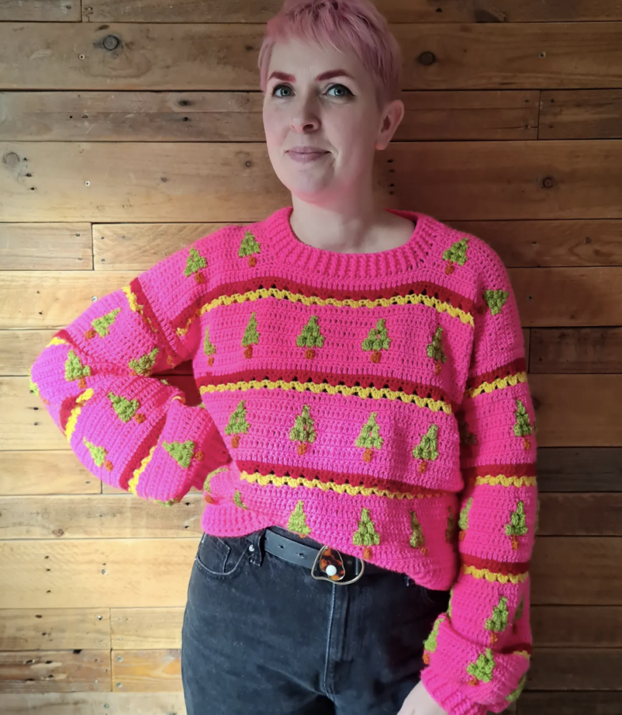 christmas sweater crochet
